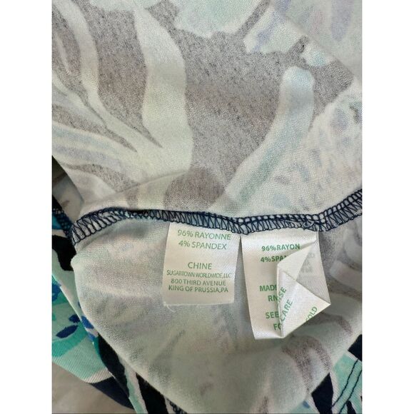 Lilly Pulitzer Calla Off The Shoulder Romper tropical Size L Multicolor - Picture 5 of 8